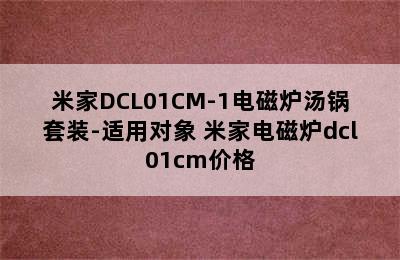 米家DCL01CM-1电磁炉汤锅套装-适用对象 米家电磁炉dcl01cm价格